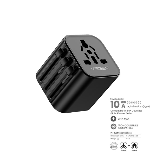 VA-INT11 UNIVERSAL TRAVEL ADAPTER