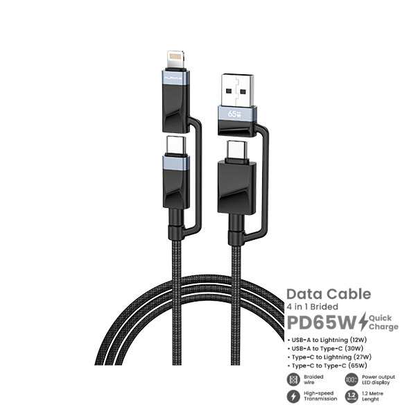 ALU-4in1-15 FAST CHARGE CABLE