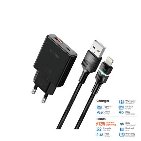 VC-20W07 & V-AL09 CHARGER SET